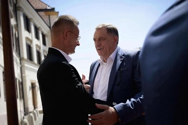 Szijjártó Péter és Milorad Dodik (Facebook/Szijjártó Péter oldala)