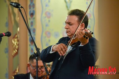 Mága Zoltán tavaly májusban a szabadkai Zsinagógában (Fotó: Molnár Edvárd)