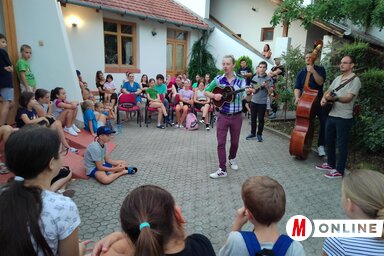 Szerdán este Csasznyi Imre és barátai hangszerbemutatóval egybekötött koncertet tartottak (Fotó: Homolya Horváth Ágnes)