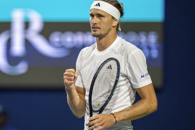 Alexander Zverev a múlt héten lépett be az ötszázasok klubjába (Fotó: Beta/AP)