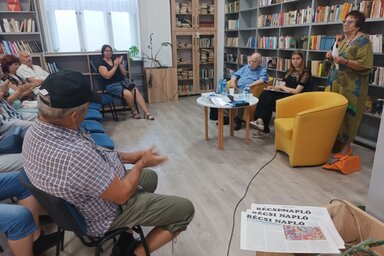 Nagy érdeklődés övezte a könyvbemutatót (Kazinczy Paszterkó Diana felvétele)