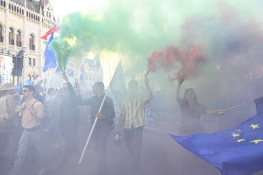 Az orosz kémszolgálat azt állítja, hogy Ursula von der Leyen, az EB elnöke komolyan fontolóra vette a magyarországi „rendszerváltás" forgatókönyveit (Fotó: MTI/Illusztráció)