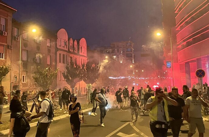 Incidens a Stražilovo utcában (Fotó: 021)