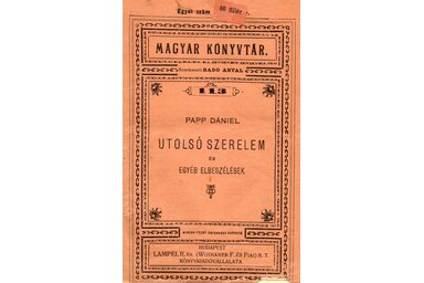 Papp Dániel Utolsó szerelem című munkája (Mák Ferenc tulajdona)