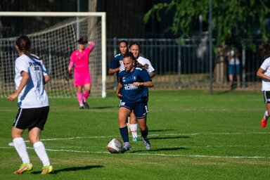 Jelenet a TSC–Partizan Sloga felkészülési mérkőzésről (Fotó: TSC)