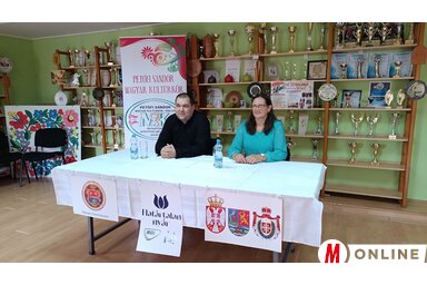 A sajtótájékoztatón Kiss Igor és Ricz Kasziba Beáta ismertették a programot (Kancsár Izabella felvétele)