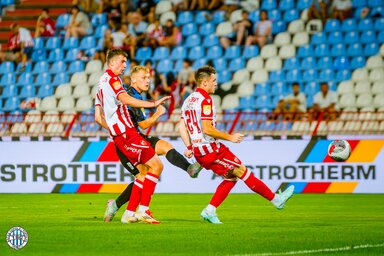 A Crvena zvezda ma egy valódi feltörekvő csapat ellen bizonyíthat (Fotó: TSC)