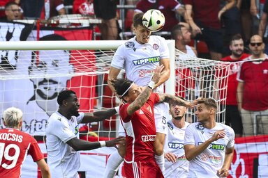 A nyíregyháza a második félidőben fordította a maga javára a Debrecen elleni összecsapást (Fotó: MTI)