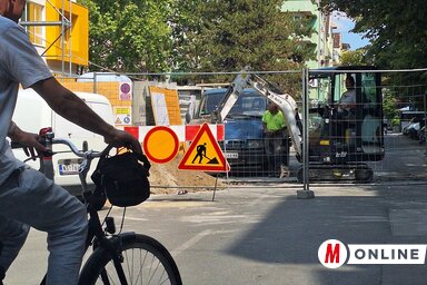 Szeptember derekáig megváltozik a városrész közlekedési rendje (Fotó: Ótos András felvétele)