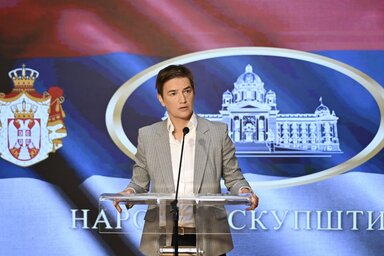 Ana Brnabić (Fotó: Beta)