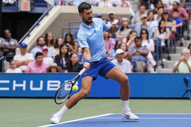 Novak Đokovićnak kedvezett a US Open sorsolása (Fotó: Beta/AP)