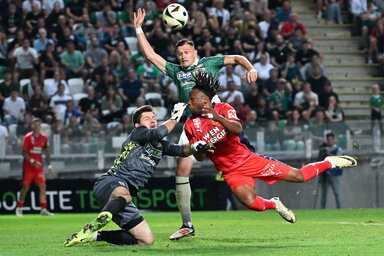 A Győr jó esélyekkel várja a bécsi visszavágót (Fotó: MTI)