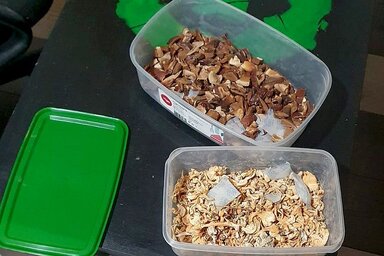 A gomba mellett más kábítószereket is lefoglaltak a hatóságok (Fotó: MUP)