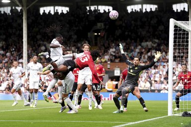 A Machester Unitednak meg kellett elégednie egy ponttal (Fotó: Beta/AP)