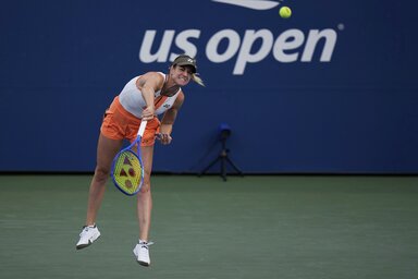 Bondár Anna meglepően könnyen verte meg Szvitolinát (Fotó: Beta/AP)