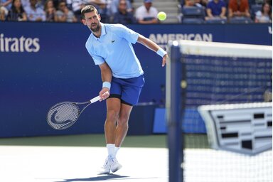 Đoković ma Norrie-val játszik (Fotó: Beta/AP)