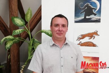 Vörös Csaba, a Coder Club alapító elnöke (Fotó: Tóth Péter)