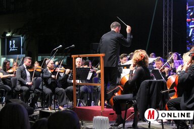 A koncertek sorát vasárnap este a Szabadkai Szimfonikus Zenekar gálakoncertje nyitotta meg (Fotó: Benedek Miklós felvétele)