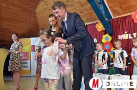 tanévkezdés, Nacsa Lőrinc, elsősök