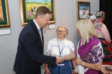 A rendezvényt Michal Pavúk, a Szlovák Köztársaság szerbiai nagykövete nyitotta meg (Fotó: novisad.rs)
