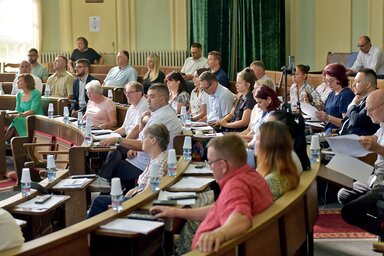 A községi képviselő-testület pénteki ülésén egyebek mellett döntöttek a községi elismerések odaítéléséről is (Gergely Árpád felvétele)