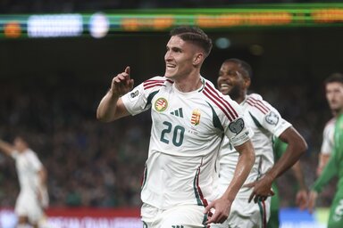 Sallai Roland góljáig álomszerűen alakult a találkozó a magyarok számára (Fotó: Beta/AP)