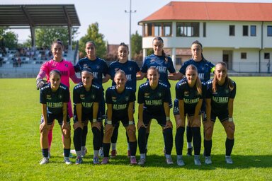 A TSC női csapata alaposan megszórta a rekordbajnok nišieket (Fotó: TSC)