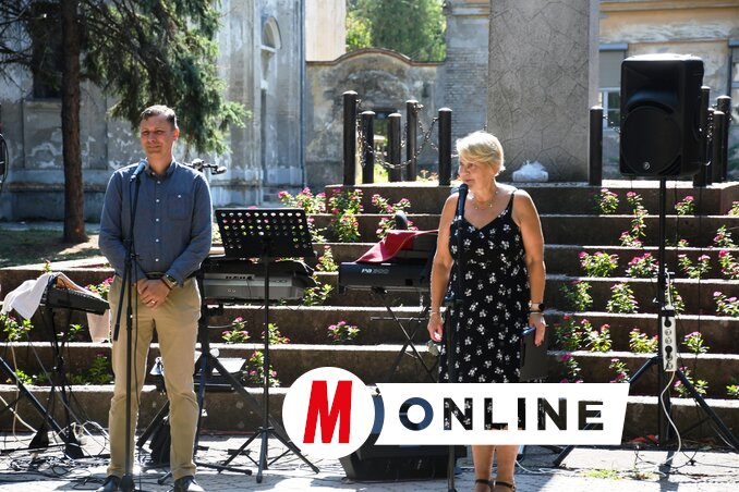 A Magyar Nemzeti Tanács nevében Hajvert Ákos köszöntötte a jelenlévőket (Fotó: Paraczky László)