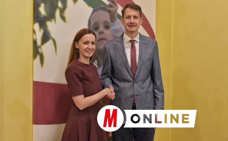 Kiss-Hegyi Anita és dr. Pásztor Bálint a sikeres együttműködésben bíznak (Gergely Árpád felvétele)