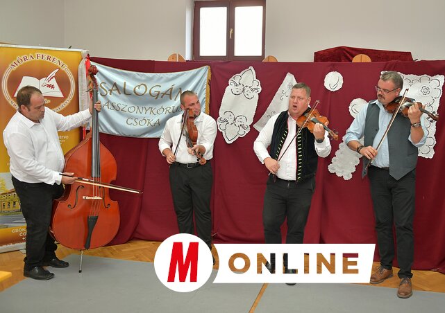 A Juhász zenekar rendszeres vendég Csókán (Gergely József felvétele)