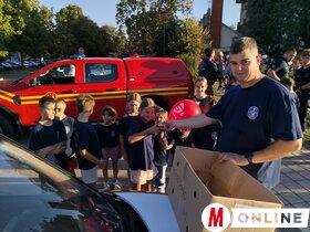 A 140 éves önkéntes tűzoltó egyesület bemutatója a Topolyai Napok keretében