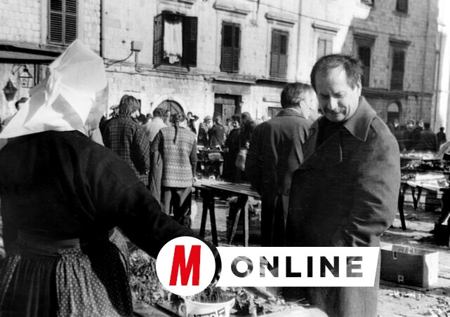 Az írót Dalmáciában is vonzotta a piac nyüzsgése (Dávid Csilla archív felvétele)