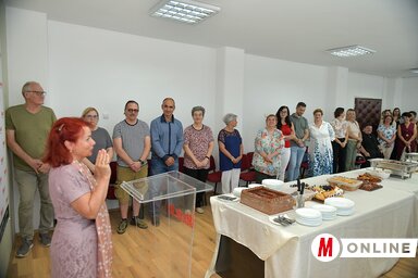 Felvételünk az ünnepi fogadásról (Gergely József felvétele)