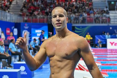 Szabó Szebasztián a BVSC színeiben versenyez tovább (Fotó: MTI)