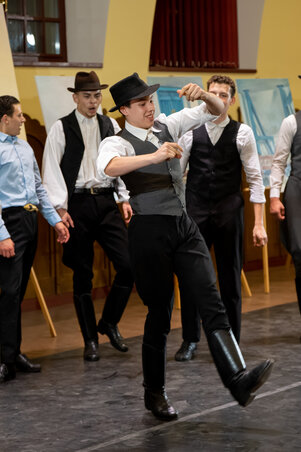 Látványos táncprodukciókat is láthatott a közönség