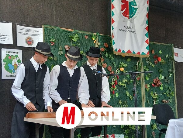 A Lifka Sándor Művelődési Egyesület haladó Búzavirág citeracsoportja dél-alföldi dallamokat játszott (Fotó: Kolovity Edina)