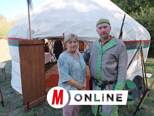 Kókity Erika és Link Lajos, a program két fő szervezője (Fotó: Kazinczy Paszterkó Diana felvétele)