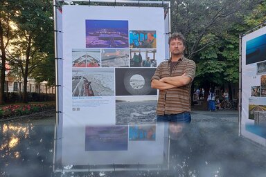 Molnár Edvárd Pozsonyban/Fotó: Kucor Tamara