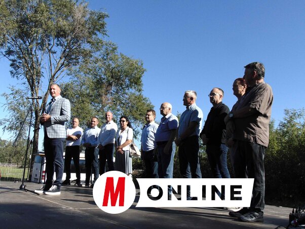 A rendezvényt Tóth Zoltán, tartományi mezőgazdasági titkárhelyettes nyitotta meg (Vidács Hajnalka felvétele)