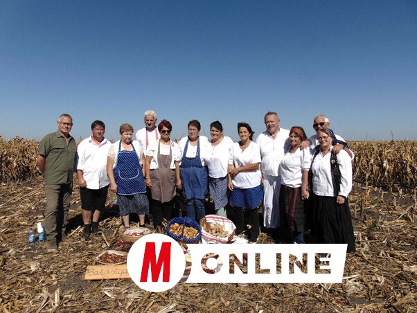 A balástyaiak is bemutatták a hagyományos reggelit (Vidács Hajnalka felvétele)