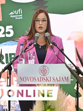 Sara Pavkov környezetvédelmi miniszter (Fotó: Ótos András)