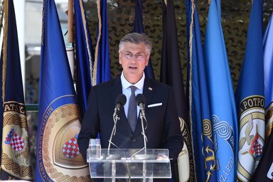 Andrej Plenković visszautasította Szijjártó Péter külgazdasági és külügyminiszter kijelentését (Fotó: Beta/AP)