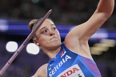 Világos Adriana a kissé csalódást keltő nyolcadik helyet szerezte meg a világbajnokságon (Fotó: Beta/AP)