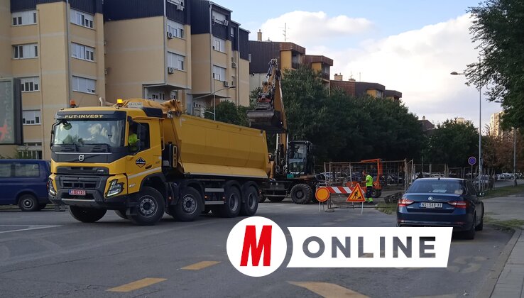 A Limánon, a Fruška gora utcában beindul a forgalom (Fotó: Szeli Balázs felvétele)