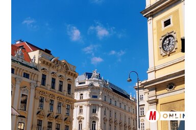 Bécs történelmi belvárosának barokk palotái a régmúlt századok pompáját idézik – mintha minden dísz, oszlop egy régi ünnep fényeit őrizné (Zabos Kasziba Angéla felvétele)