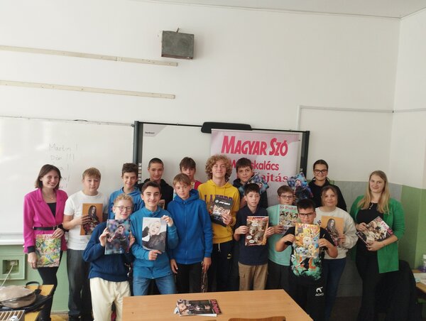 Az Október 10-e iskola hetedikeseinek lelkesedése tökéletesen visszatükrözte a Jó Pajtás izgalmas világát