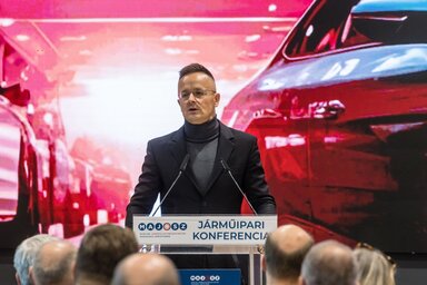 Szijjártó Péter (Fotó: MTI)