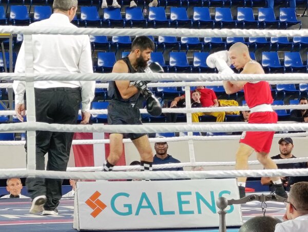 A szorítóban és a sakktábla mellett is előre megtervezi minden lépését (Fotó: Személyes archívum)