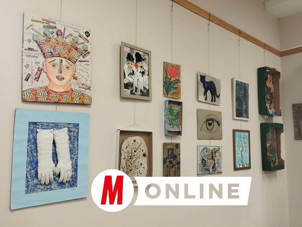 A témához kapcsolódó korábbi művekből nyílt tárlat (Kancsár Izabella felvétele)