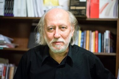 Krasznahorkai László Nobel-díjas író (Fotó: Marjai János / MTI